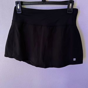 Tennis squirt, black, xs